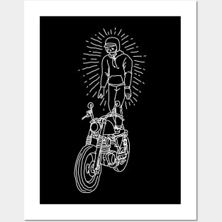 Ride and Surf (for Dark Color) Posters and Art